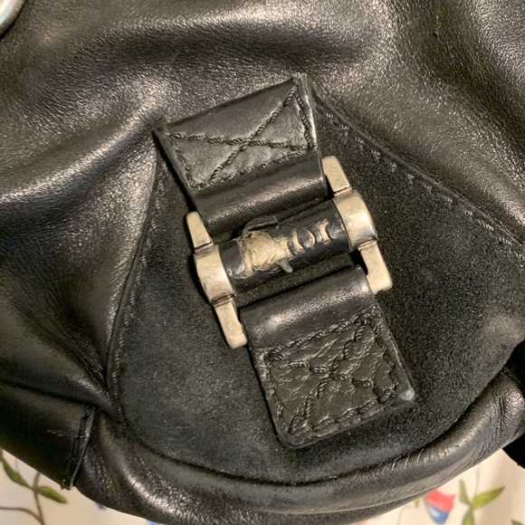 Authentic Christian Dior Black Rebelle Bag - Picture 5 of 12